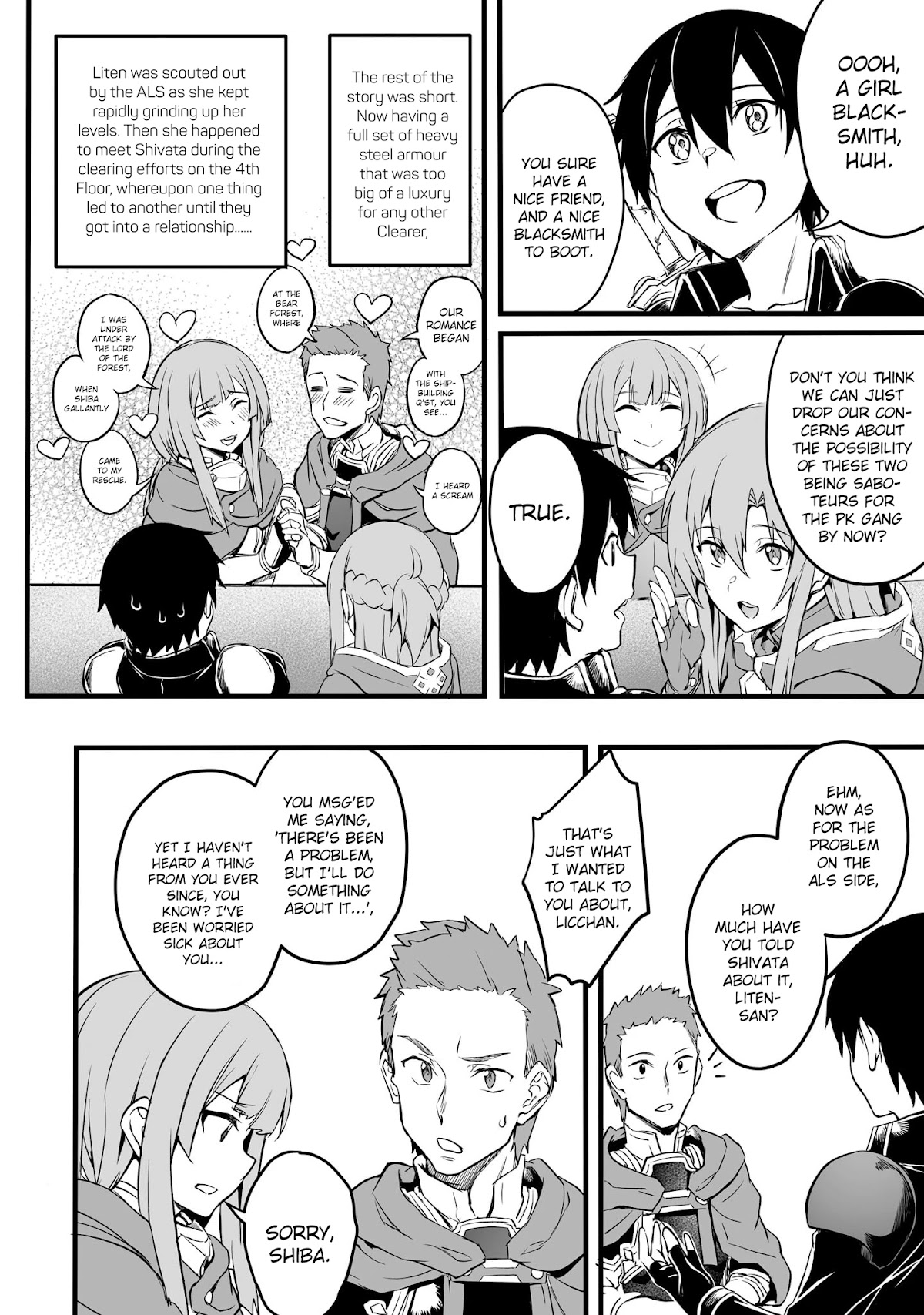 Sword Art Online: Progressive - Kuraki Yuuyami no Scherzo Chapter 8 page 18 - Chapter 8: 008