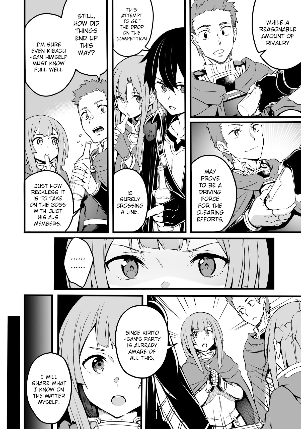 Sword Art Online: Progressive - Kuraki Yuuyami no Scherzo Chapter 8 page 22 - Chapter 8: 008