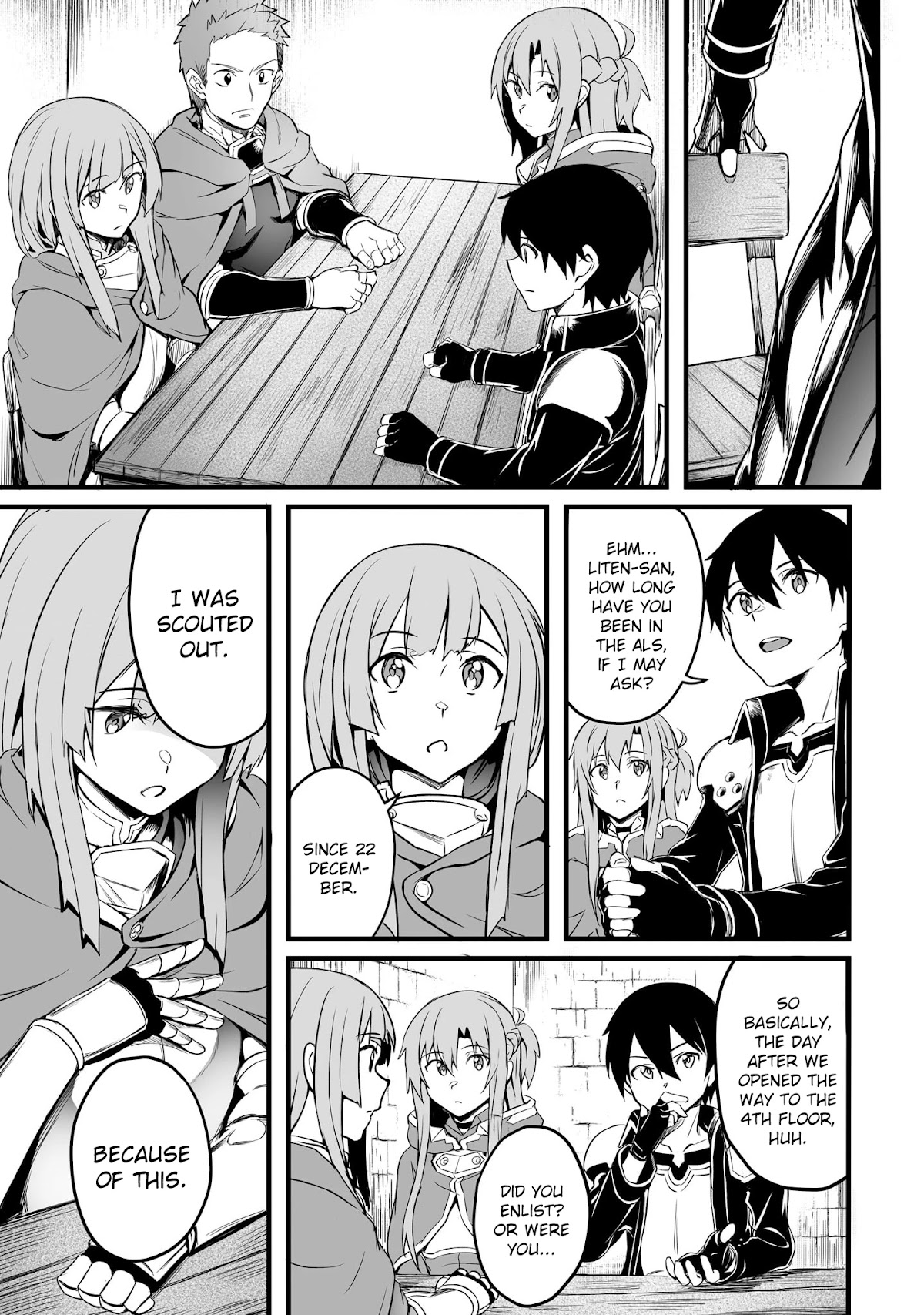 Sword Art Online: Progressive - Kuraki Yuuyami no Scherzo Chapter 8 page 5 - Chapter 8: 008