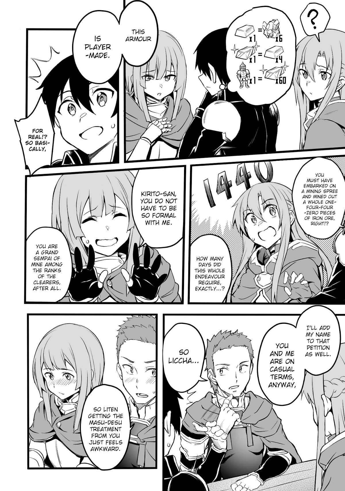 Sword Art Online: Progressive - Kuraki Yuuyami no Scherzo Chapter 8 page 6 - Chapter 8: 008