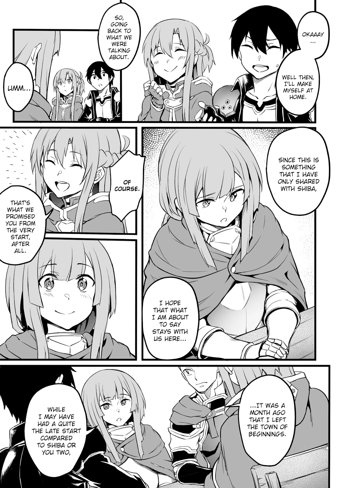 Sword Art Online: Progressive - Kuraki Yuuyami no Scherzo Chapter 8 page 7 - Chapter 8: 008
