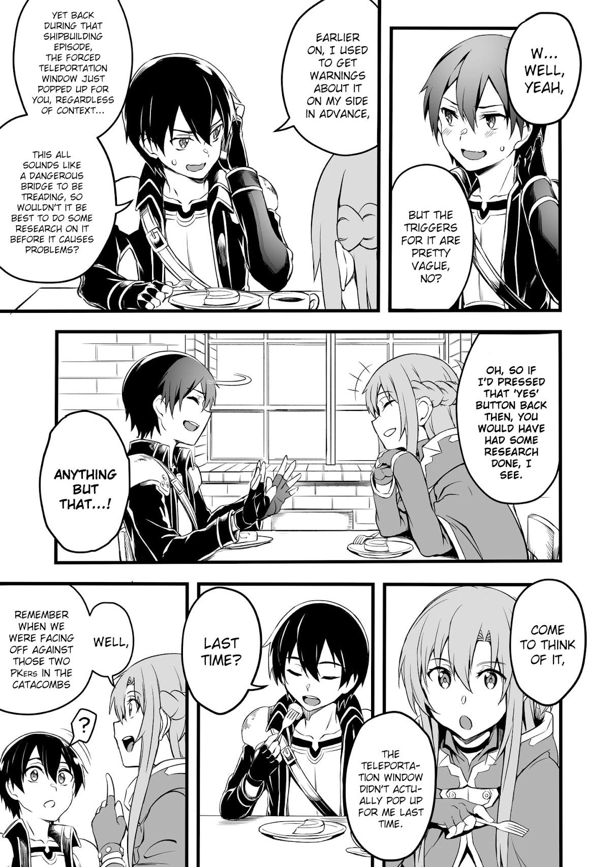 Sword Art Online: Progressive - Kuraki Yuuyami no Scherzo Chapter 9 page 5 - Chapter 9: 009