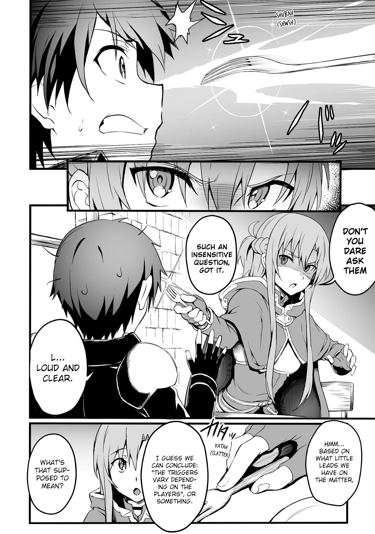 Sword Art Online: Progressive - Kuraki Yuuyami no Scherzo Chapter 9 page 8 - Chapter 9: 009