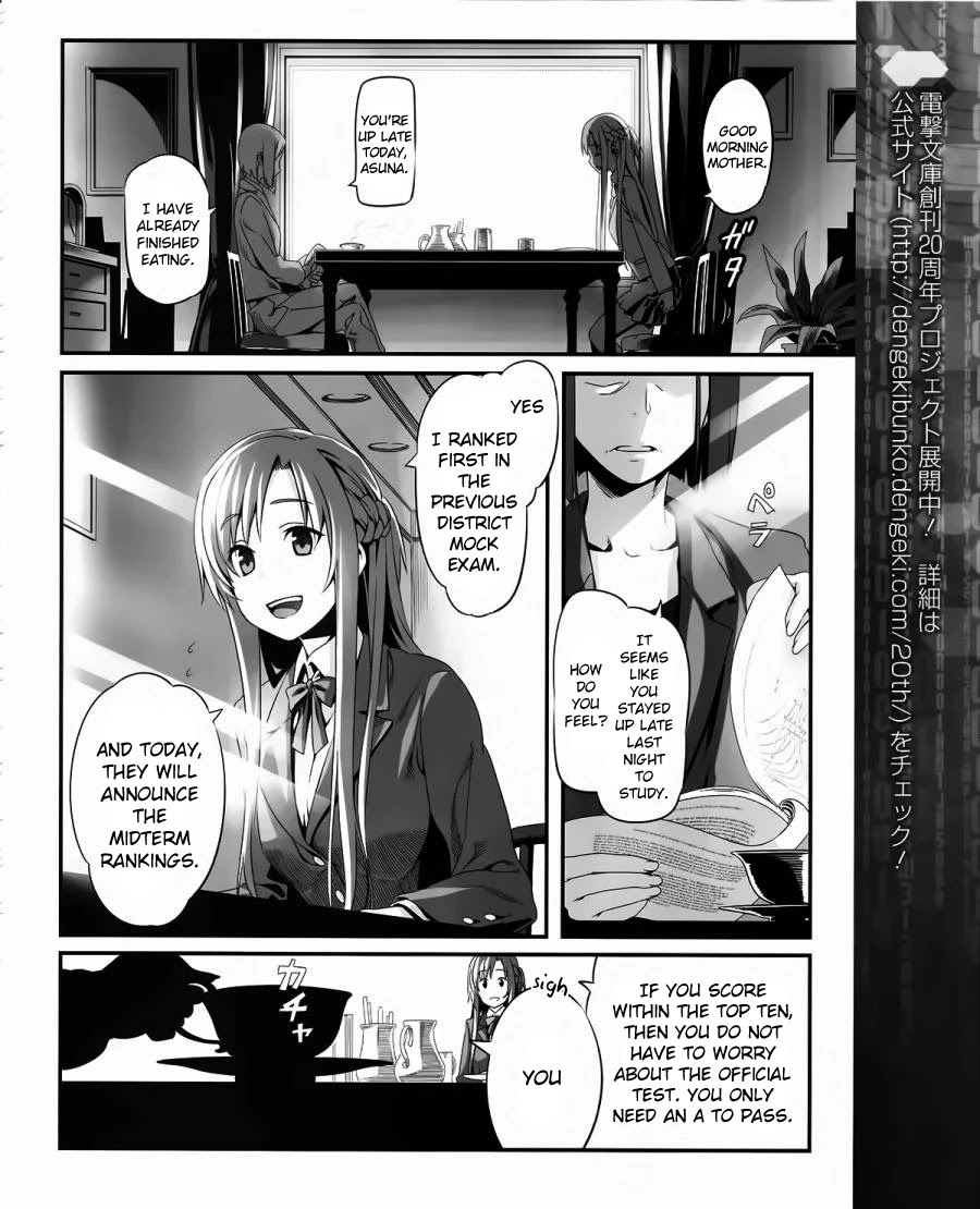 Sword Art Online - Progressive Chapter 1 page 8 - Chapter 1: Like A Shooting Star