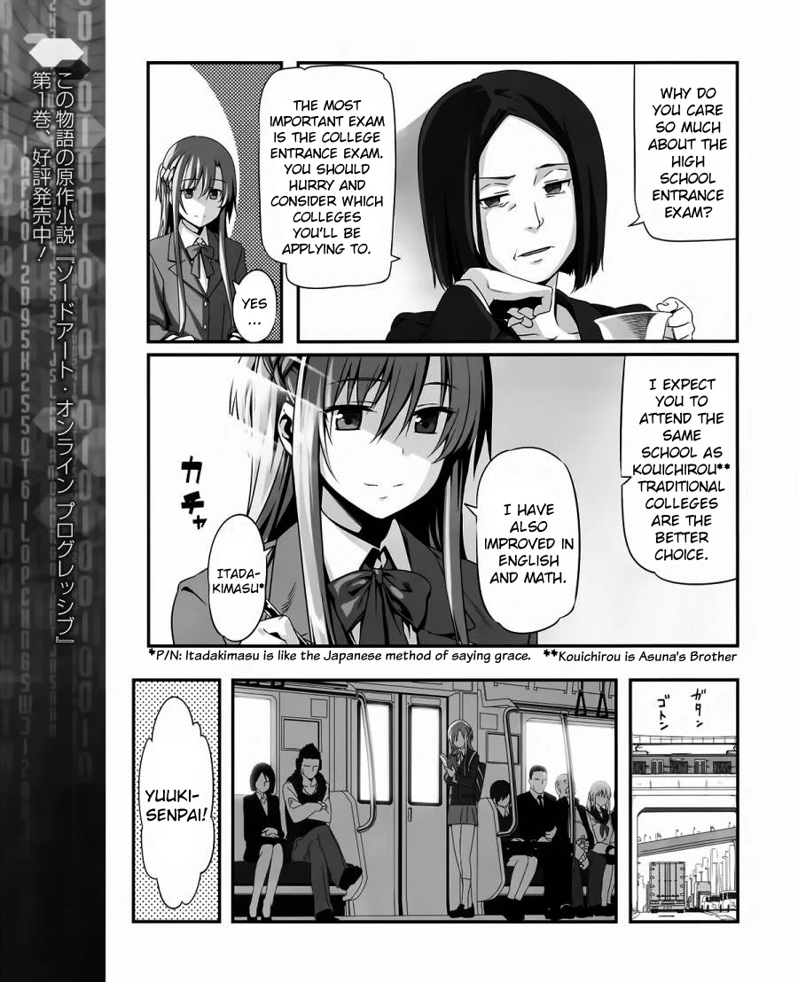 Sword Art Online - Progressive Chapter 1 page 9 - Chapter 1: Like A Shooting Star