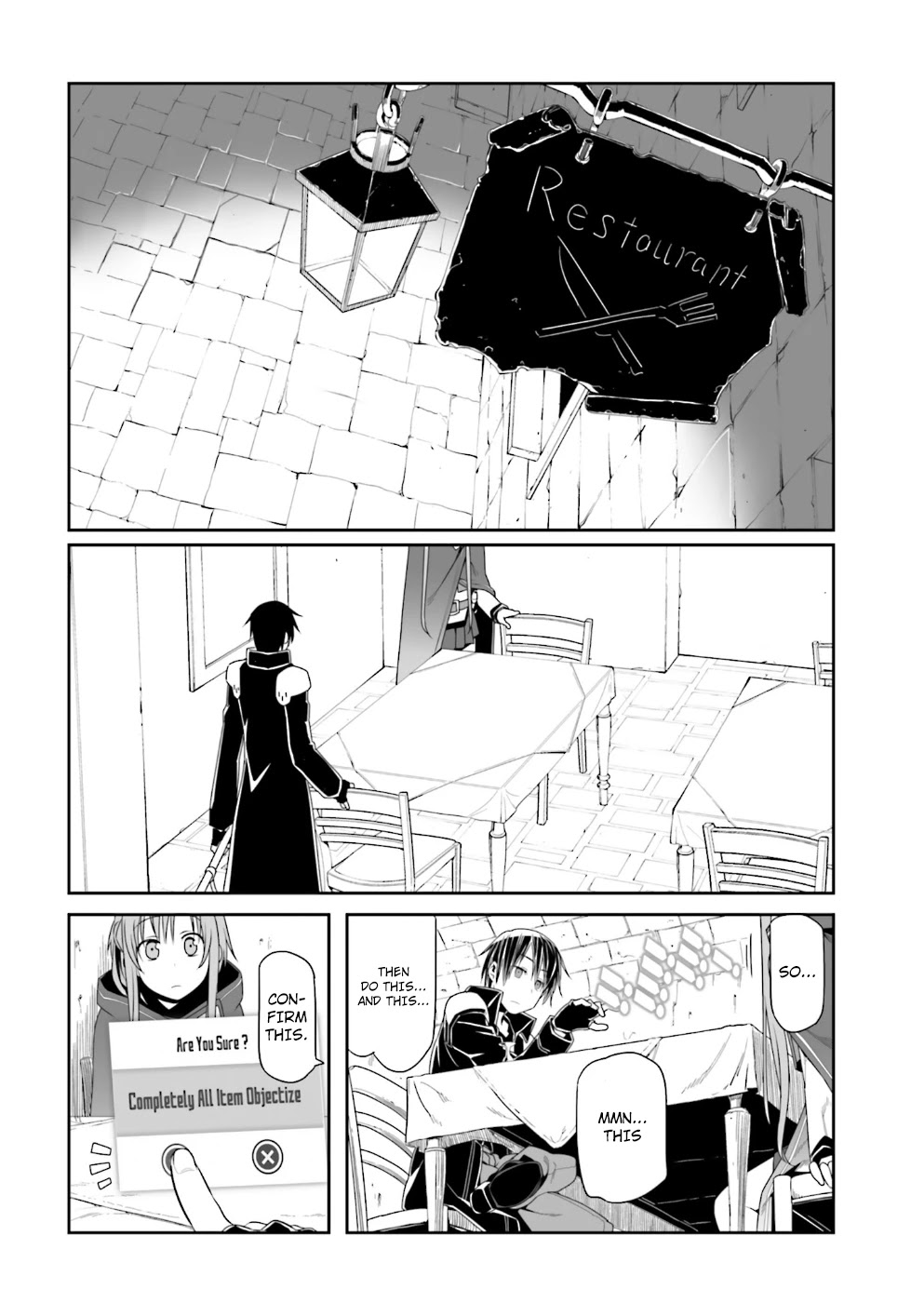 Sword Art Online - Progressive Chapter 10 page 24 - Chapter 10: Parting
