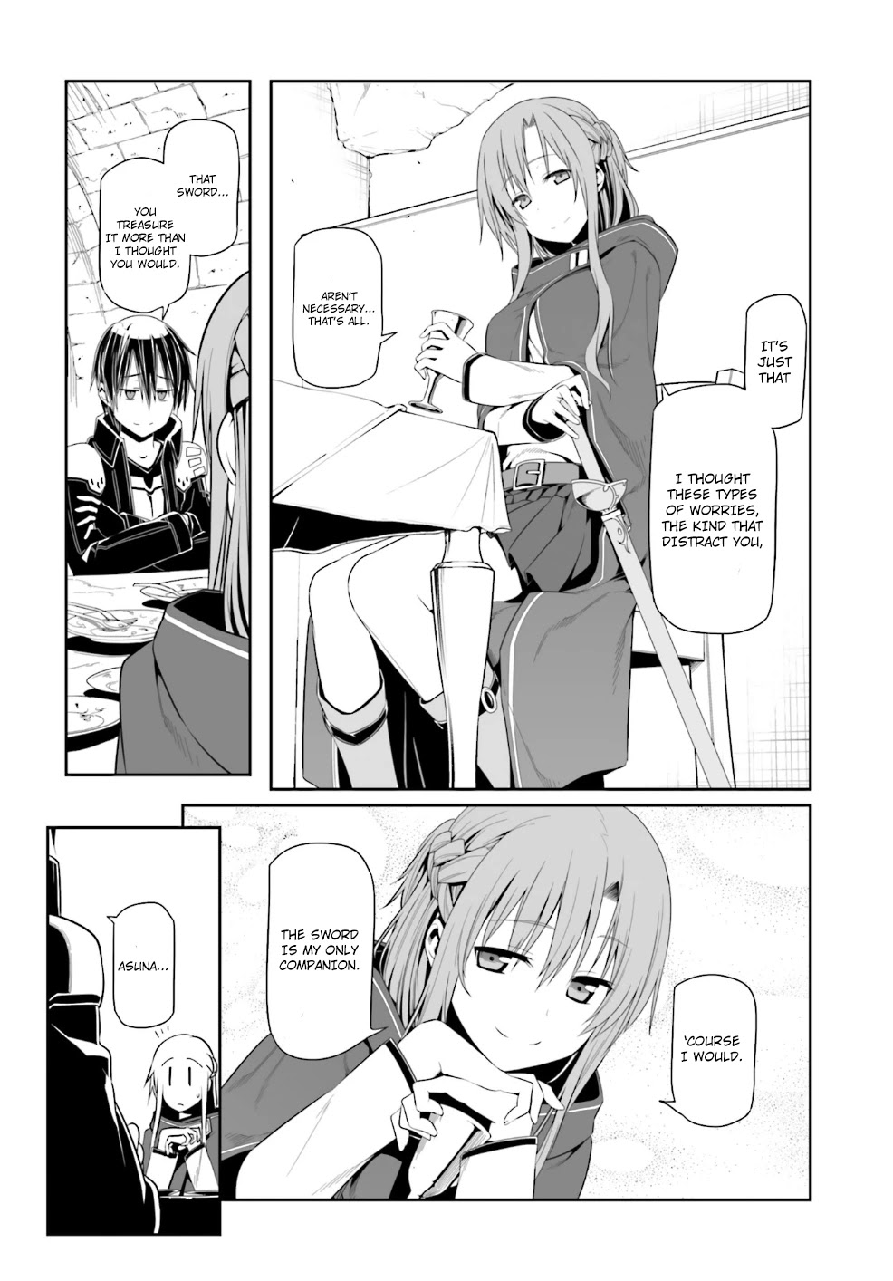 Sword Art Online - Progressive Chapter 10 page 28 - Chapter 10: Parting