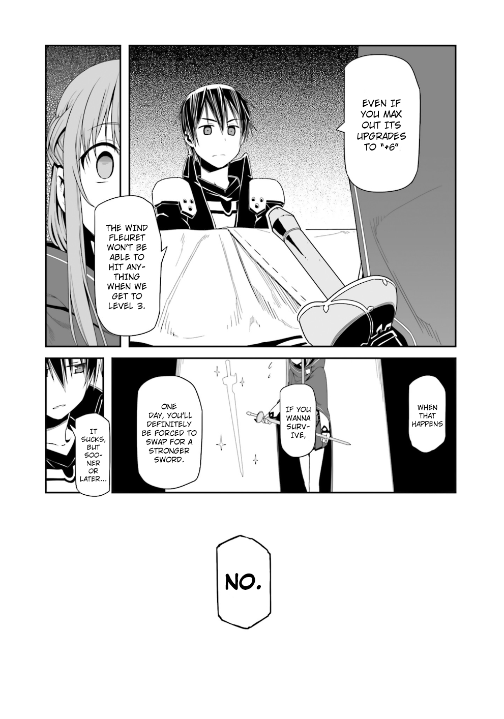 Sword Art Online - Progressive Chapter 10 page 29 - Chapter 10: Parting