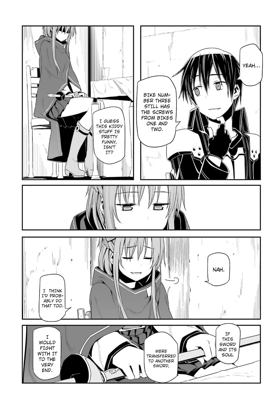 Sword Art Online - Progressive Chapter 10 page 34 - Chapter 10: Parting
