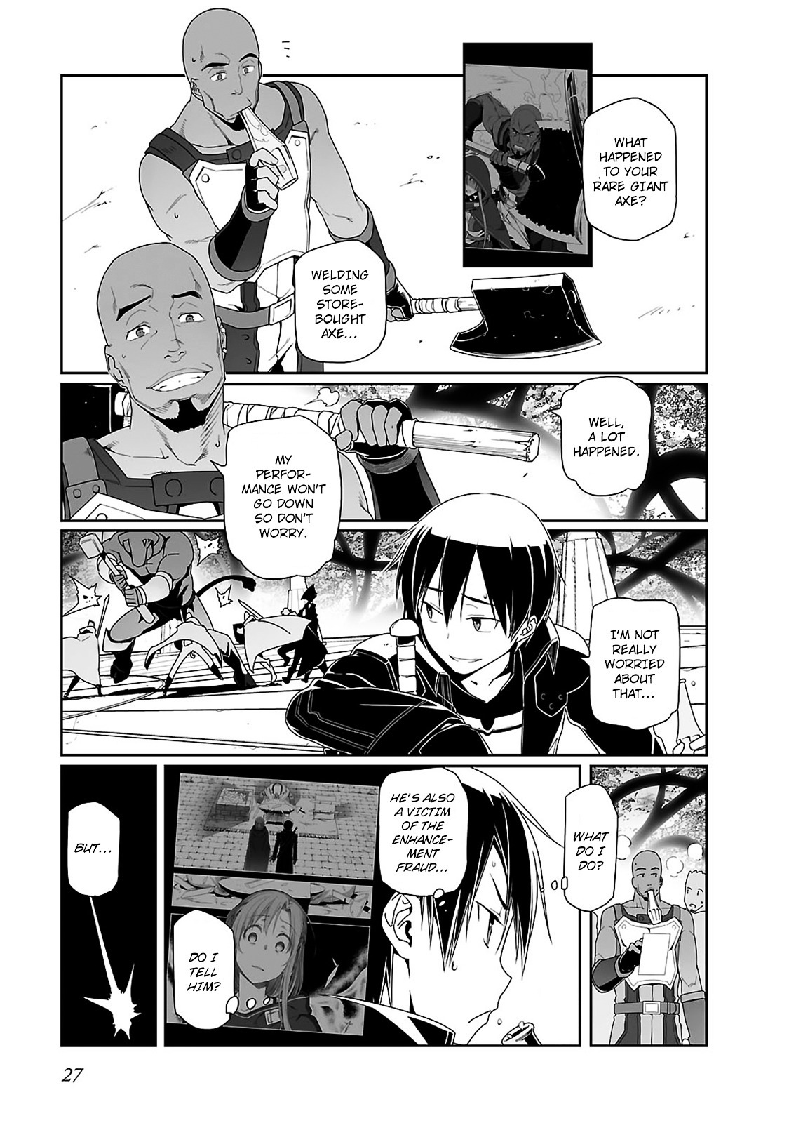 Sword Art Online - Progressive Chapter 16.5 page 10 - Chapter 16.5: Battle