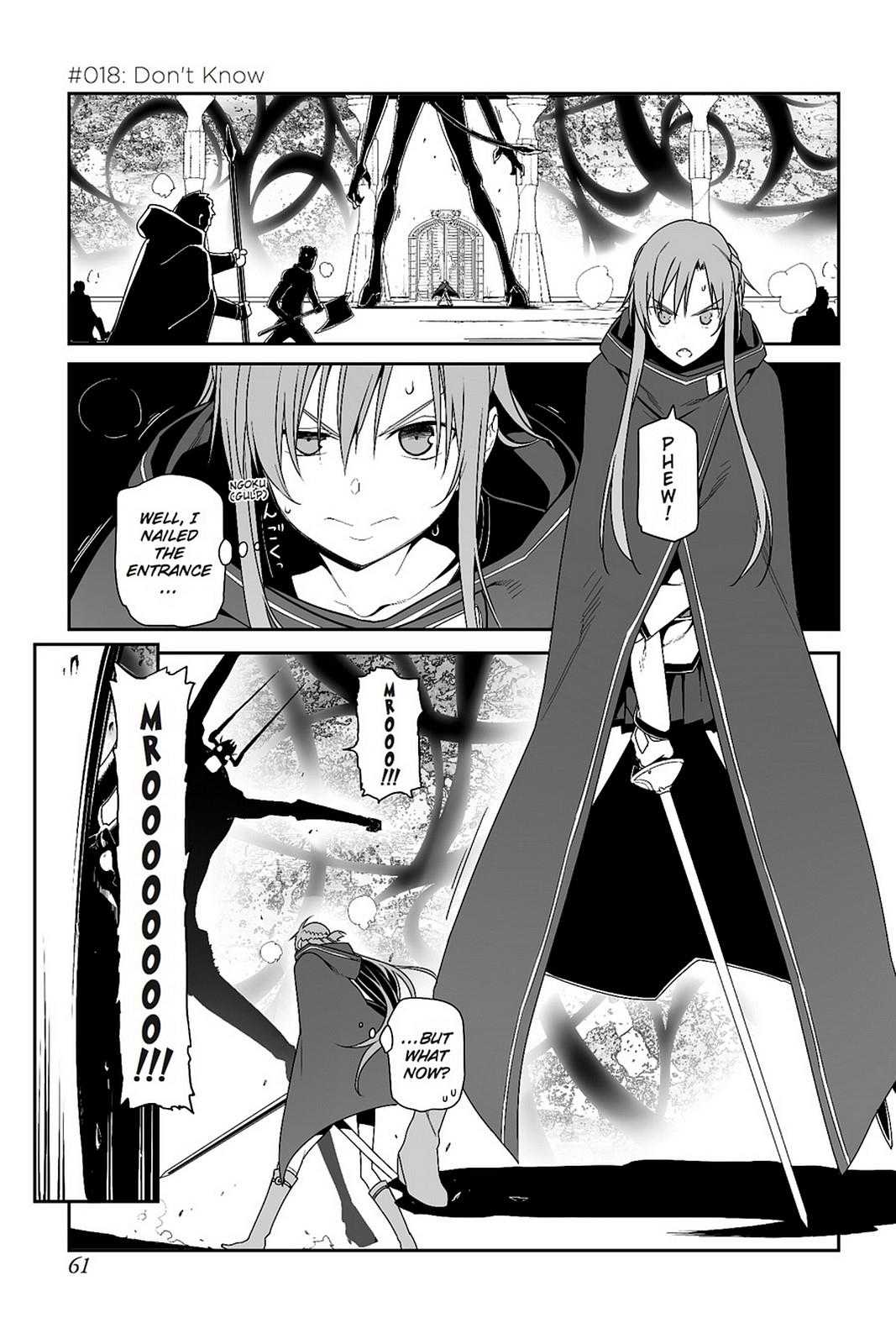 Sword Art Online - Progressive Chapter 18 page 1 - Chapter 18