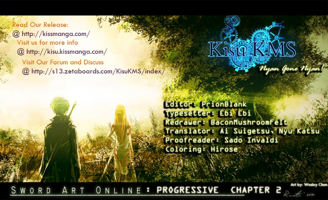 Sword Art Online - Progressive Chapter 2 page 5 - Chapter 2: Faster Than Anyone Else