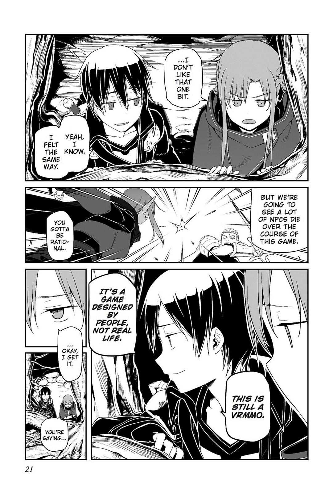 Sword Art Online - Progressive Chapter 22 page 21 - Chapter 22