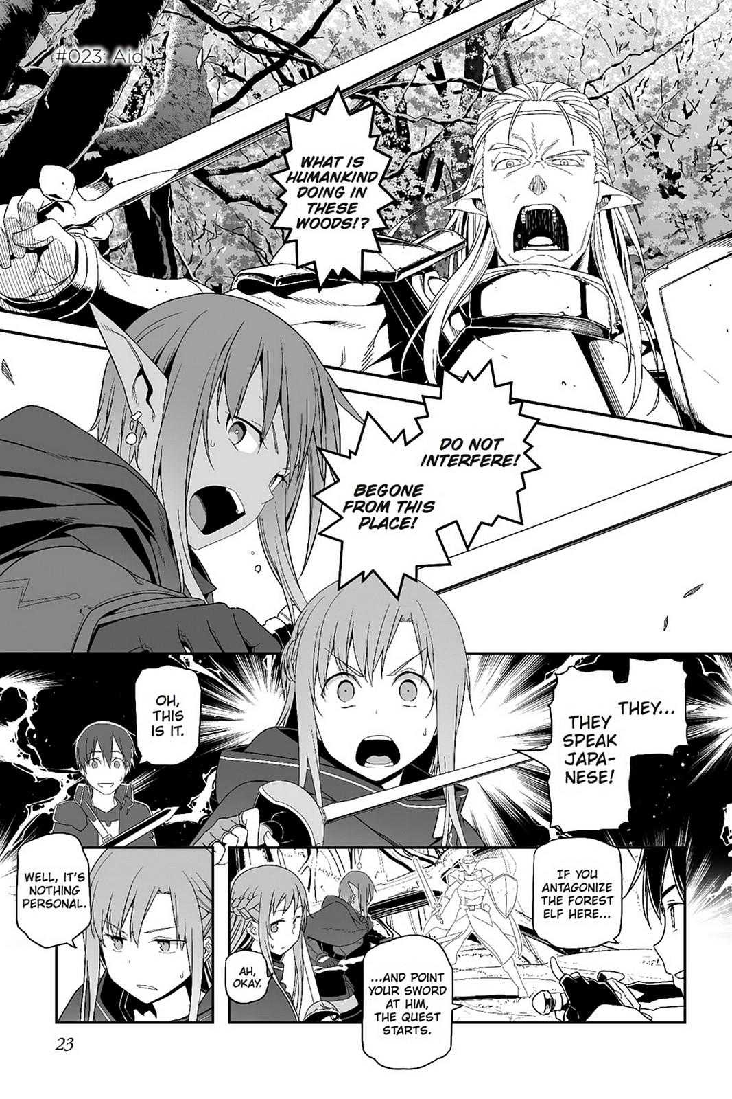 Sword Art Online - Progressive Chapter 23 page 1 - Chapter 23