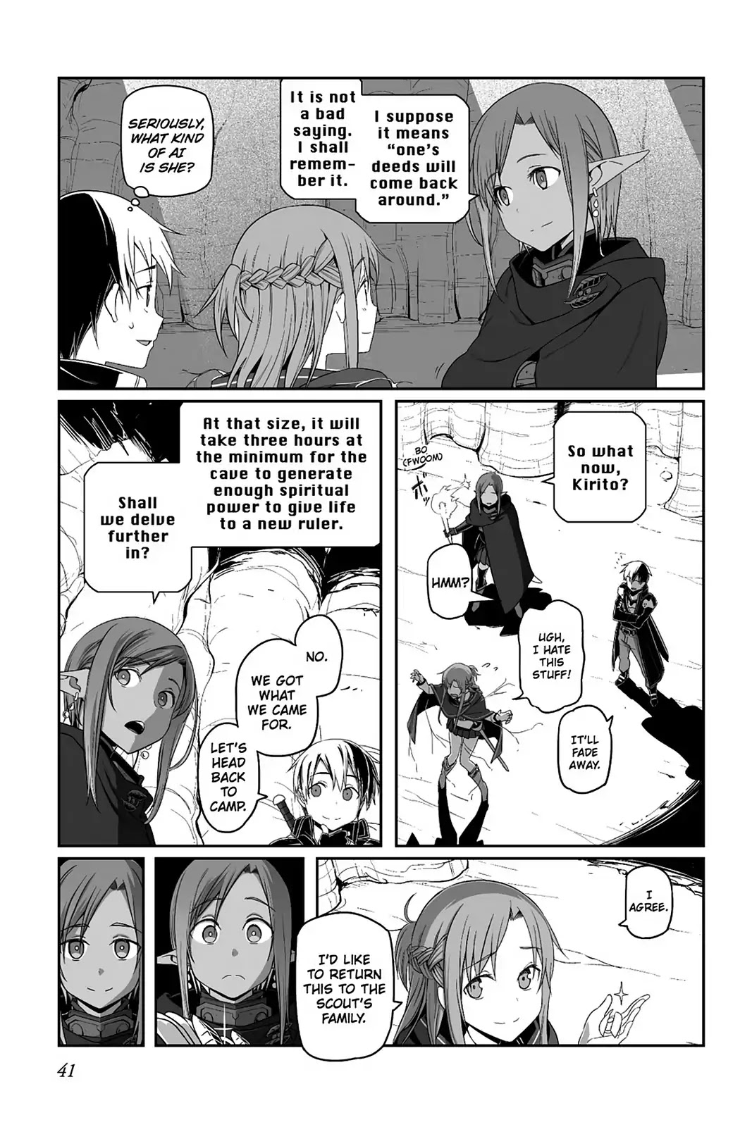 Sword Art Online - Progressive Chapter 31 page 18 - Chapter 31: Vol.6 #031: Intercept