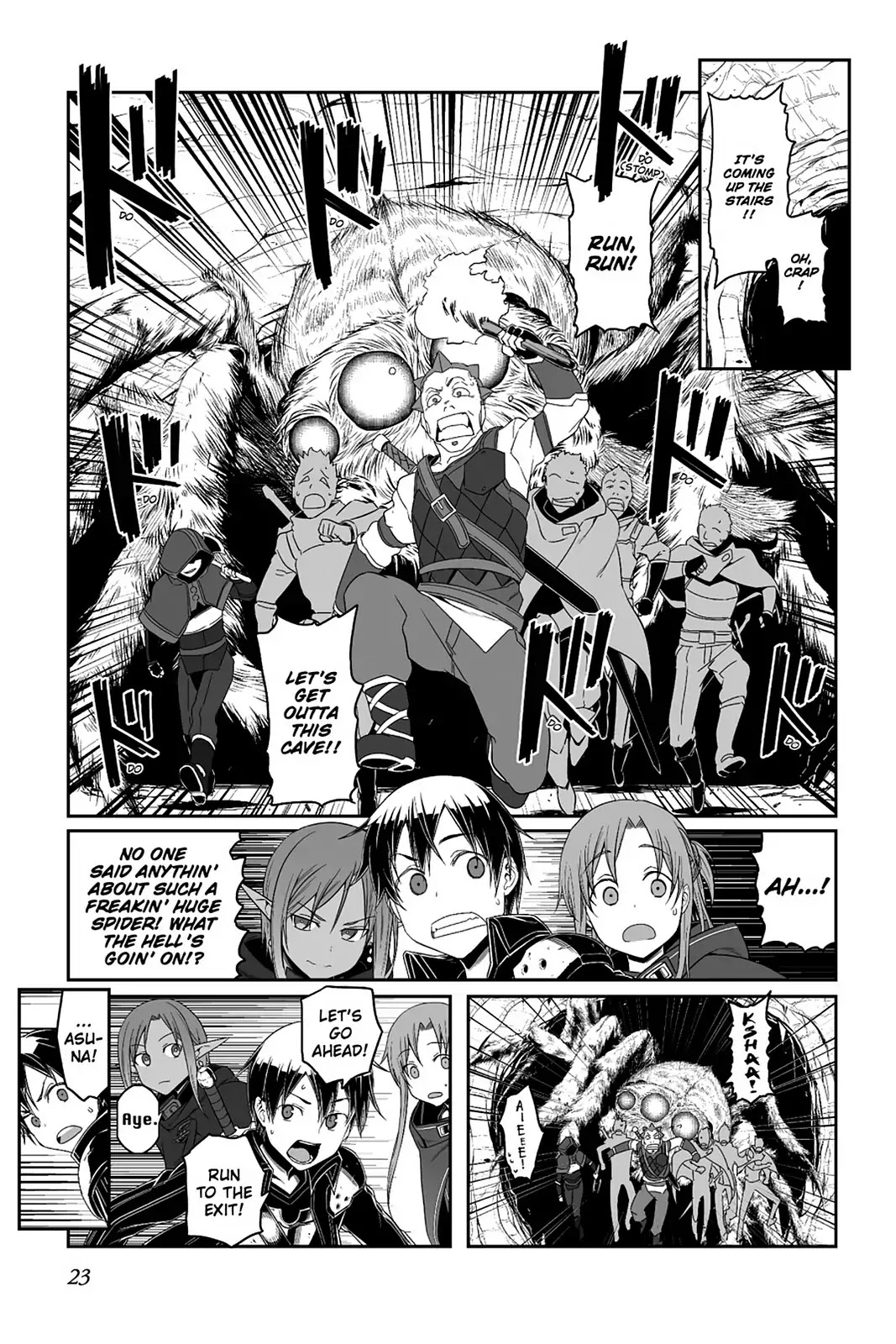 Sword Art Online - Progressive Chapter 31 page 3 - Chapter 31: Vol.6 #031: Intercept