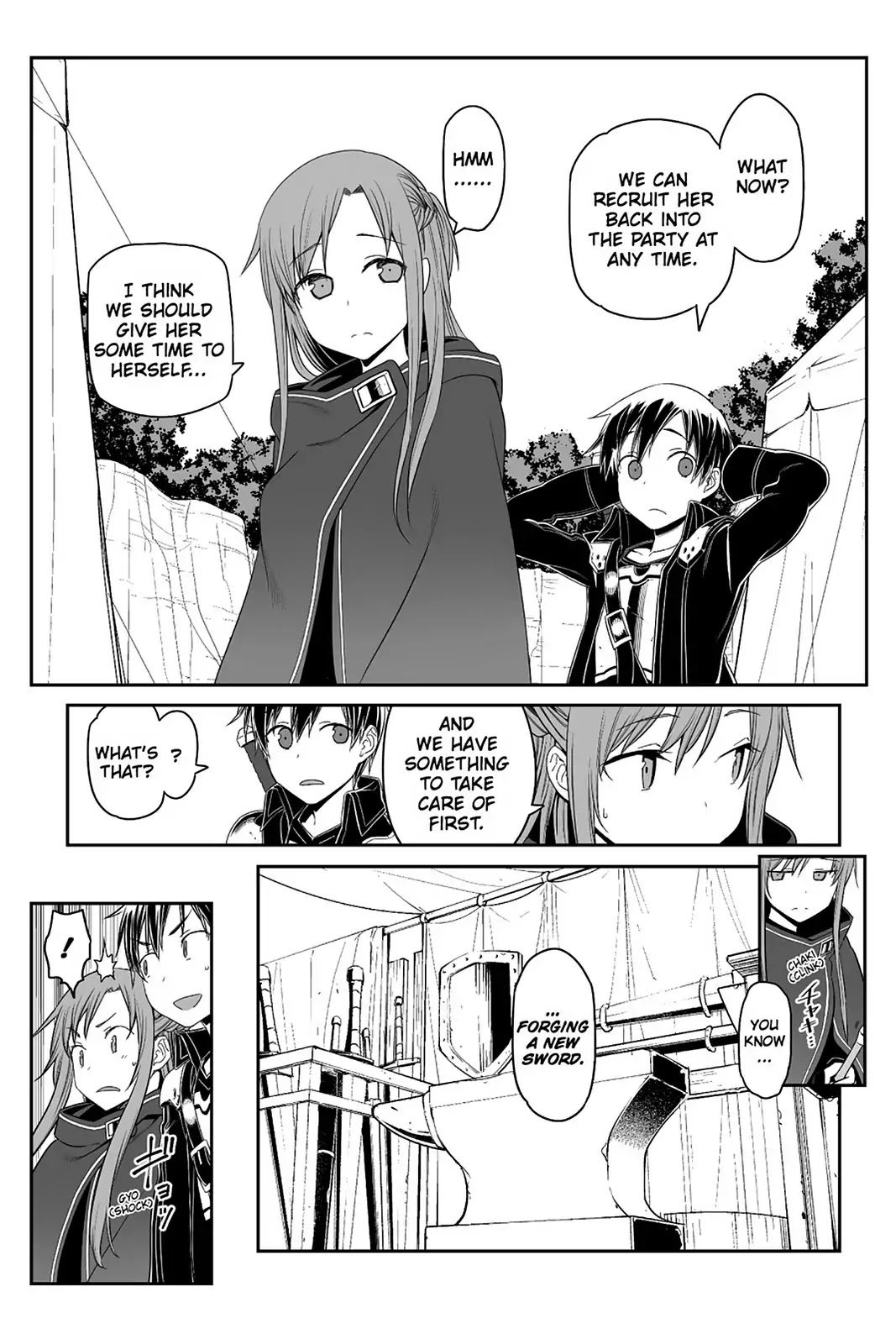 Sword Art Online - Progressive Chapter 32 page 3 - Chapter 32