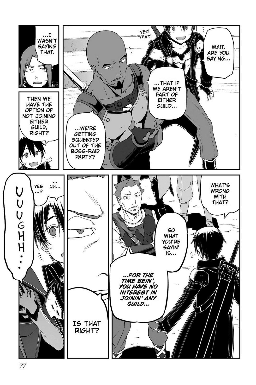 Sword Art Online - Progressive Chapter 33.5 page 3 - Chapter 33.5