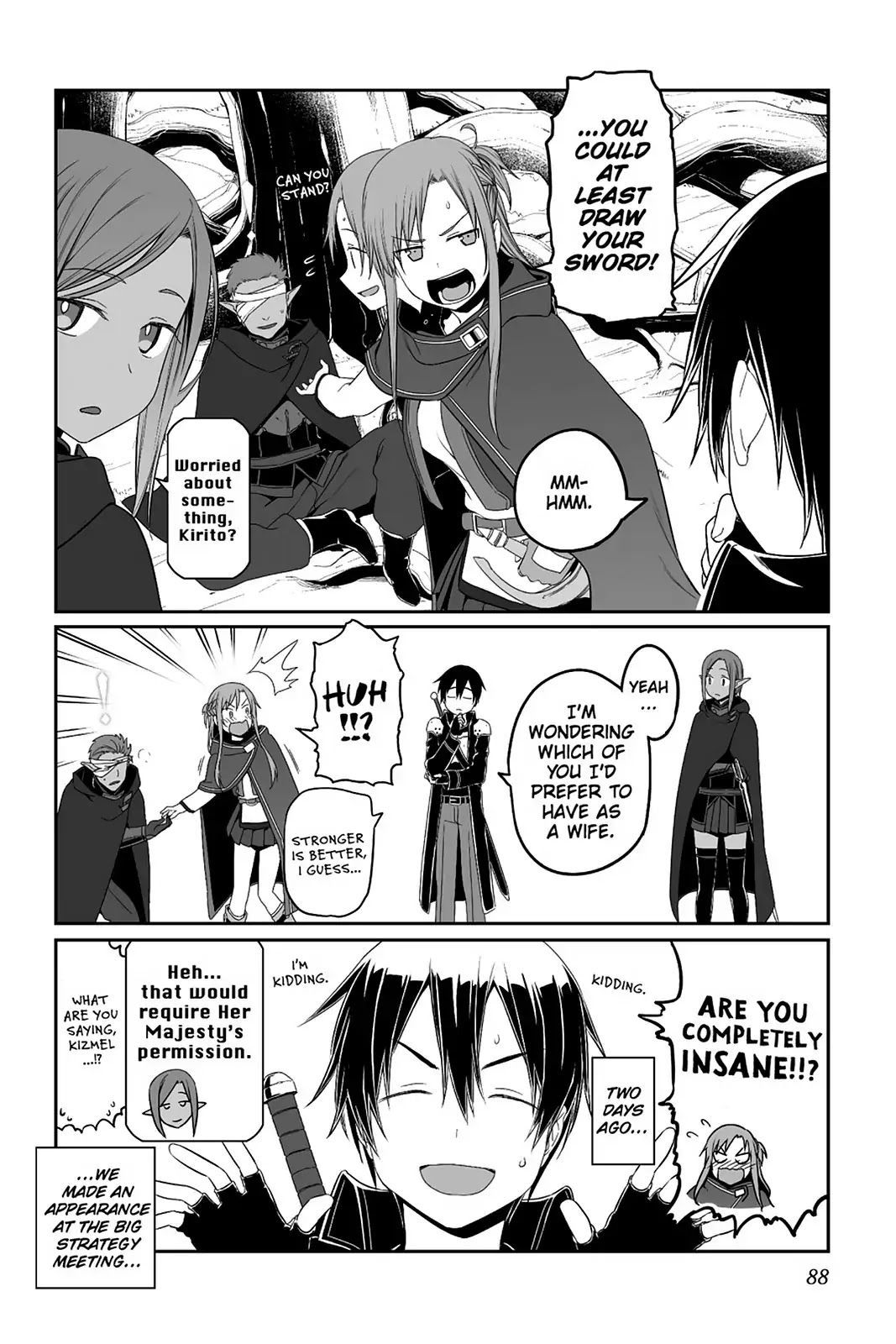 Sword Art Online - Progressive Chapter 34 page 4 - Chapter 34