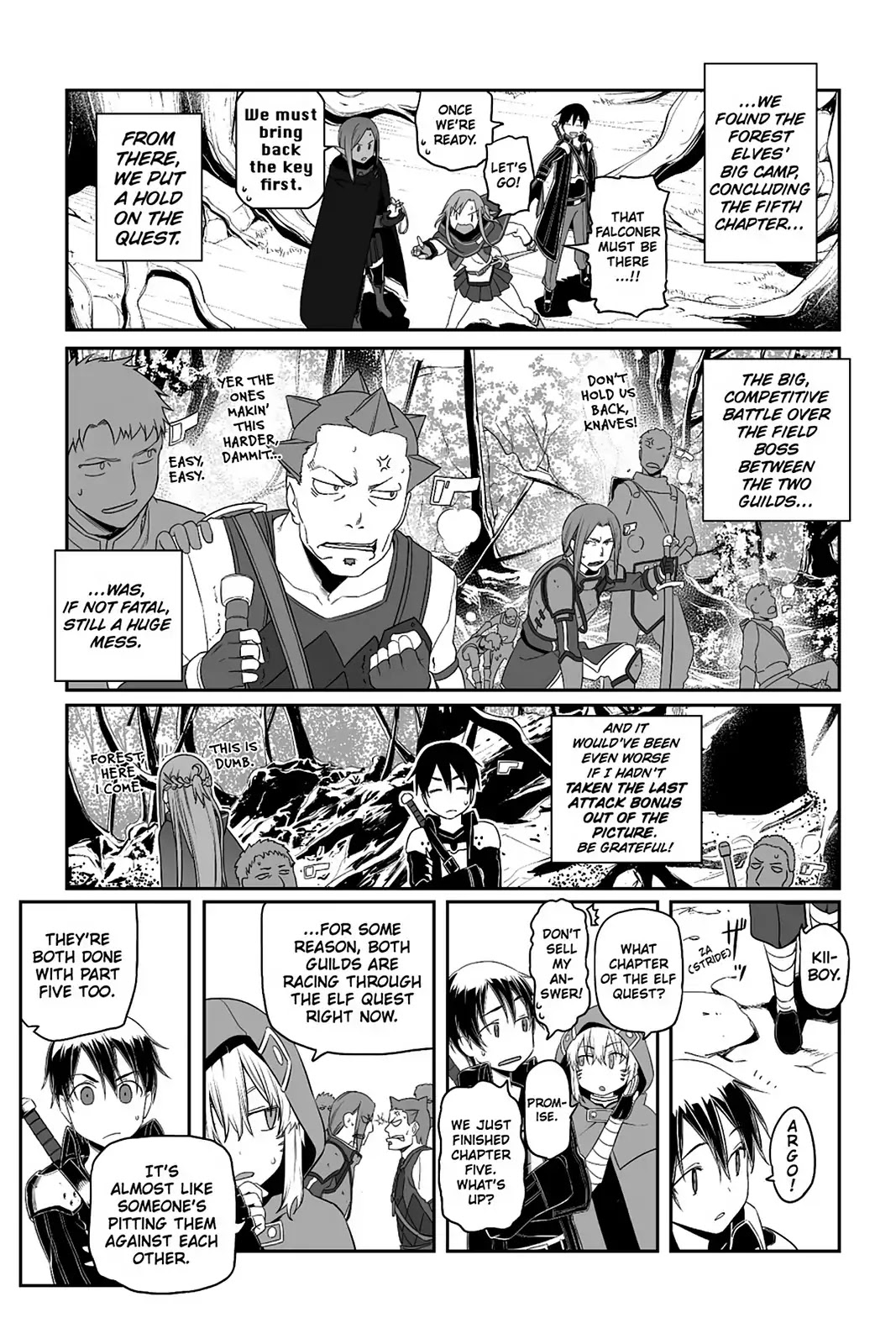 Sword Art Online - Progressive Chapter 34 page 9 - Chapter 34