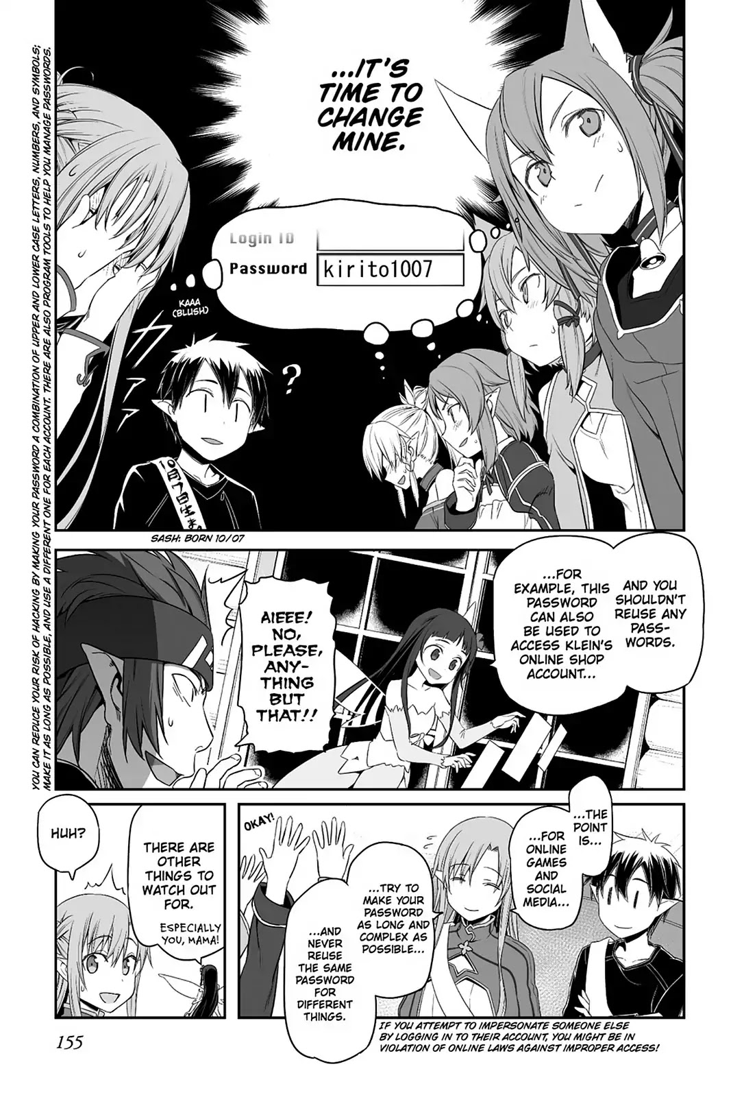 Sword Art Online - Progressive Chapter 36.5 page 10 - Chapter 36.5