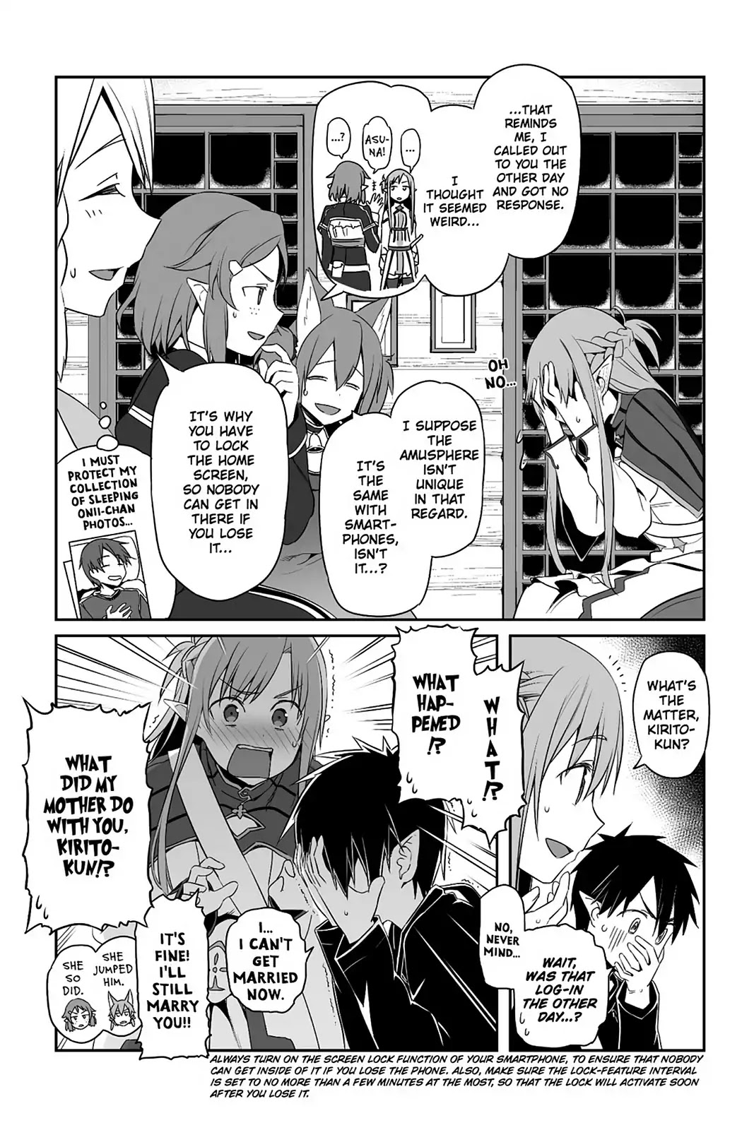 Sword Art Online - Progressive Chapter 36.5 page 12 - Chapter 36.5