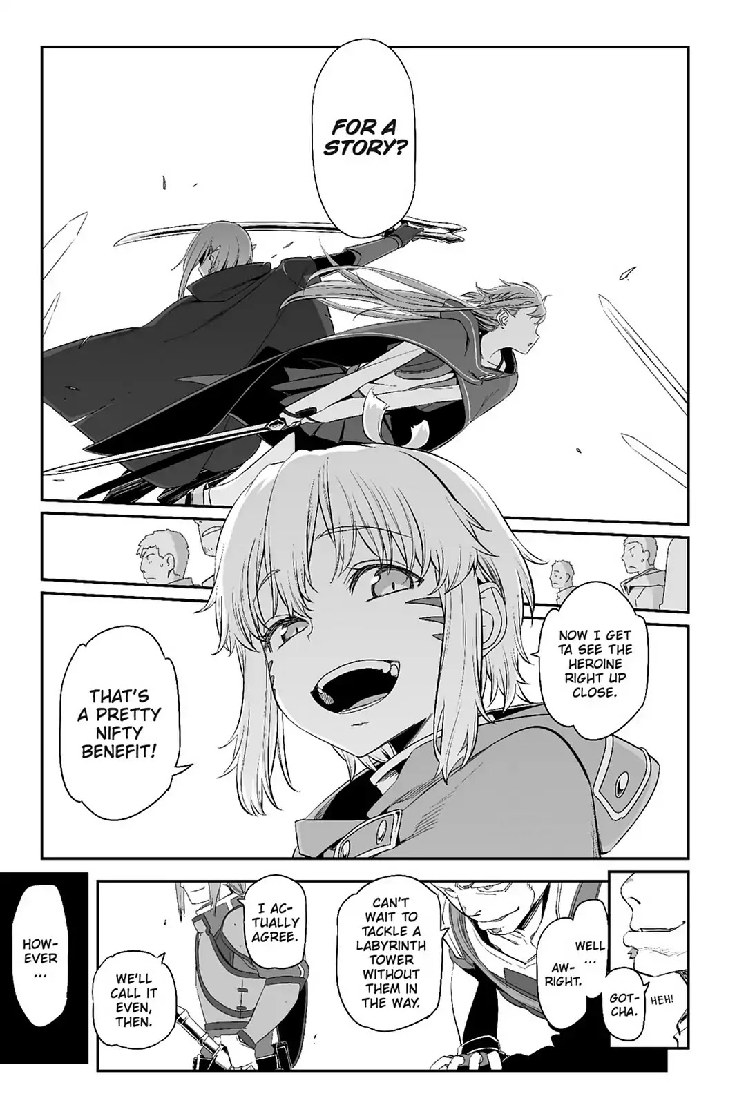 Sword Art Online - Progressive Chapter 42 page 19 - Chapter 42: Vol.7 #042: Story