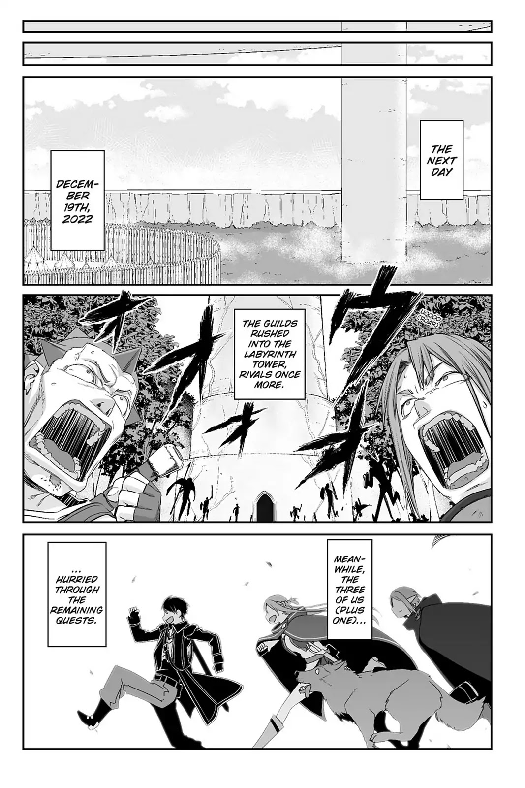 Sword Art Online - Progressive Chapter 43 page 19 - Chapter 43: Vol.7 #043 Parting [END]