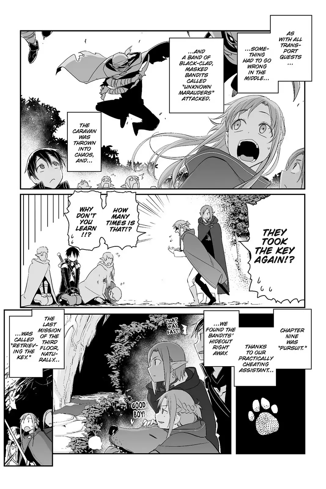 Sword Art Online - Progressive Chapter 43 page 21 - Chapter 43: Vol.7 #043 Parting [END]