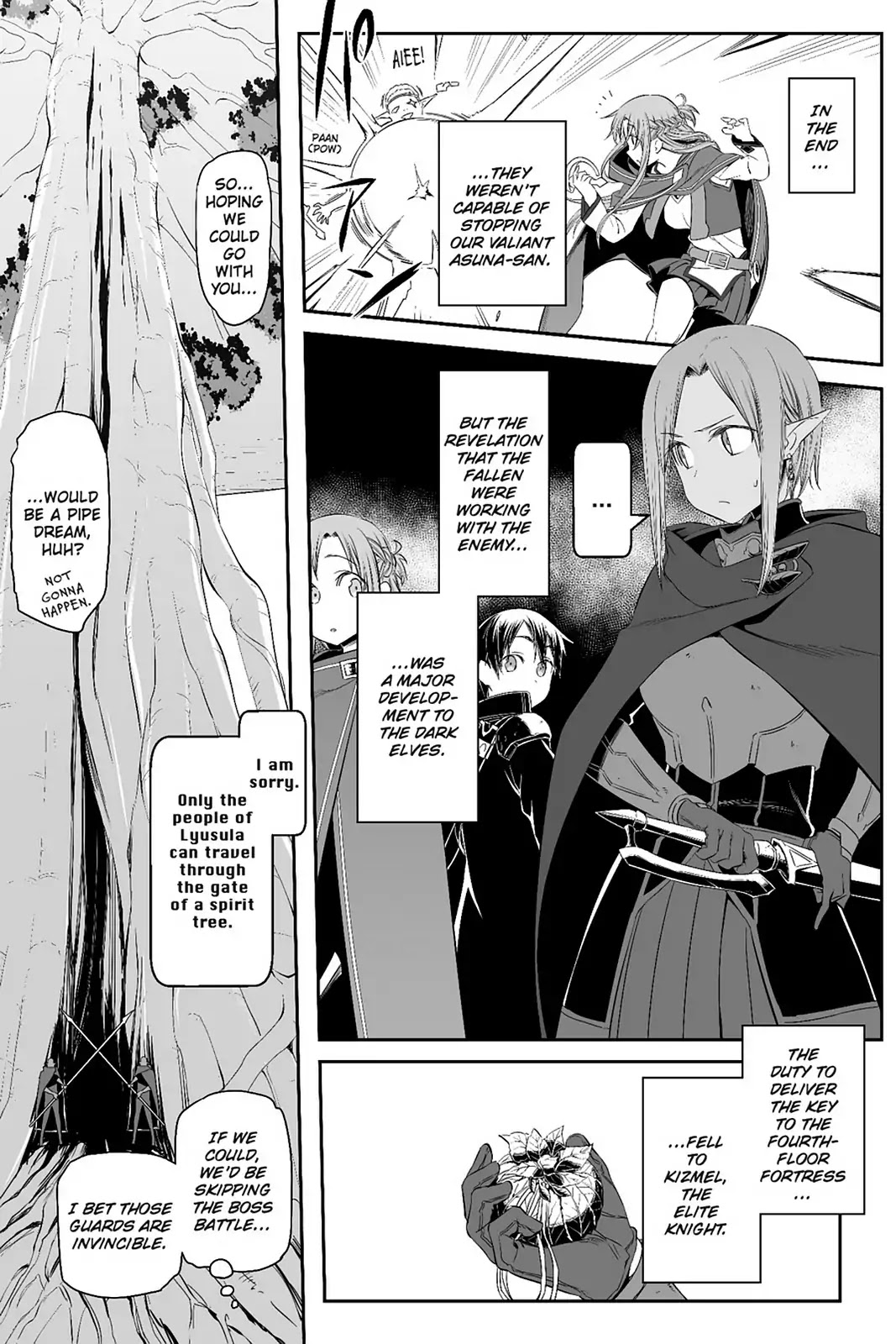 Sword Art Online - Progressive Chapter 43 page 23 - Chapter 43: Vol.7 #043 Parting [END]