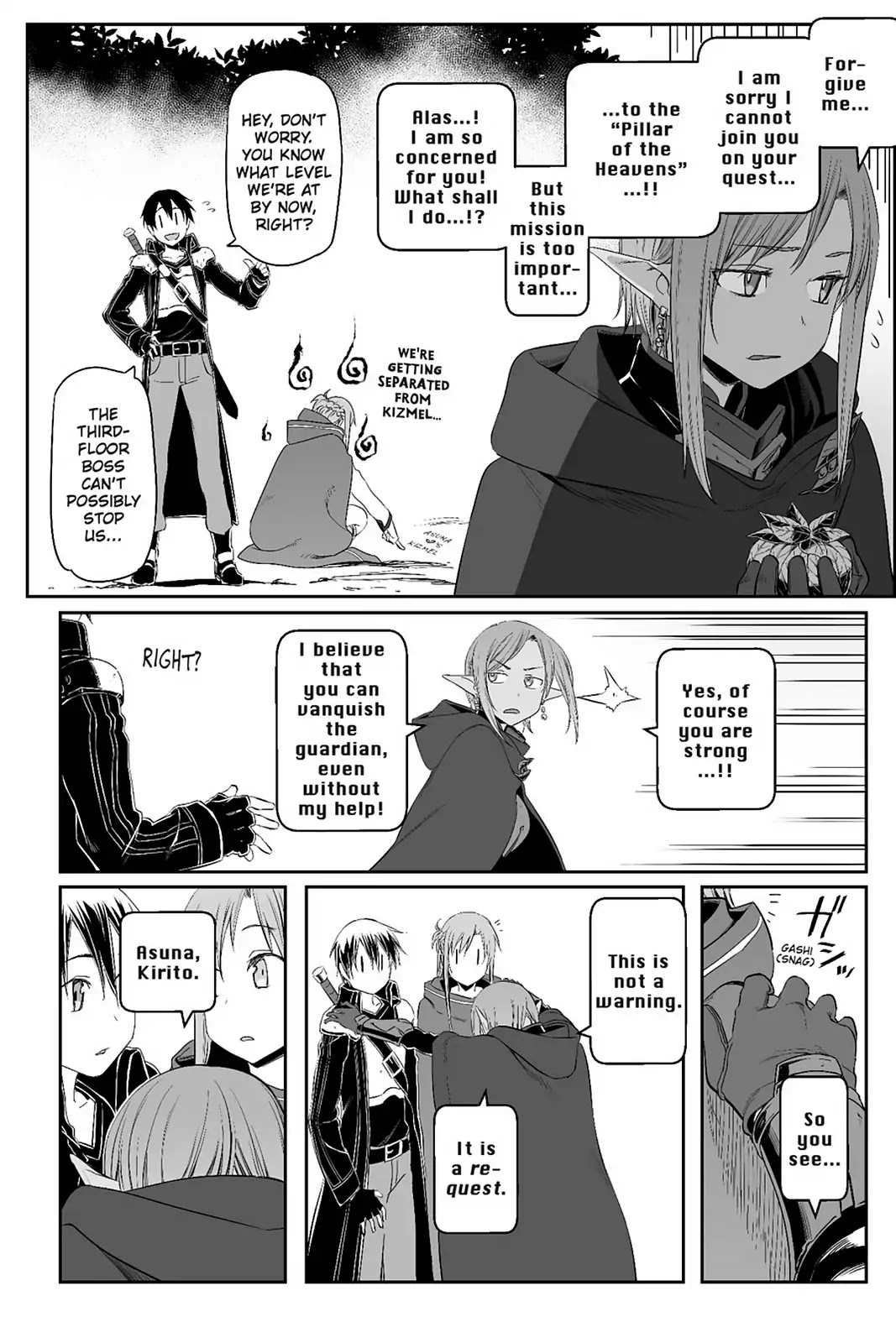 Sword Art Online - Progressive Chapter 43 page 24 - Chapter 43: Vol.7 #043 Parting [END]