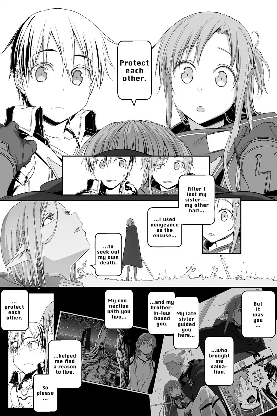 Sword Art Online - Progressive Chapter 43 page 25 - Chapter 43: Vol.7 #043 Parting [END]