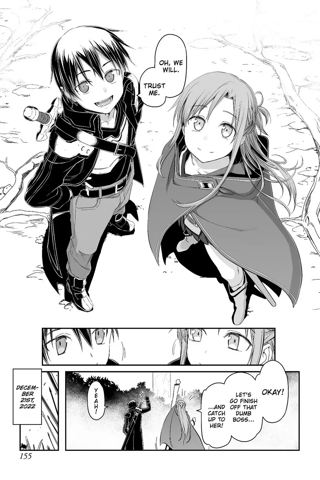 Sword Art Online - Progressive Chapter 43 page 29 - Chapter 43: Vol.7 #043 Parting [END]