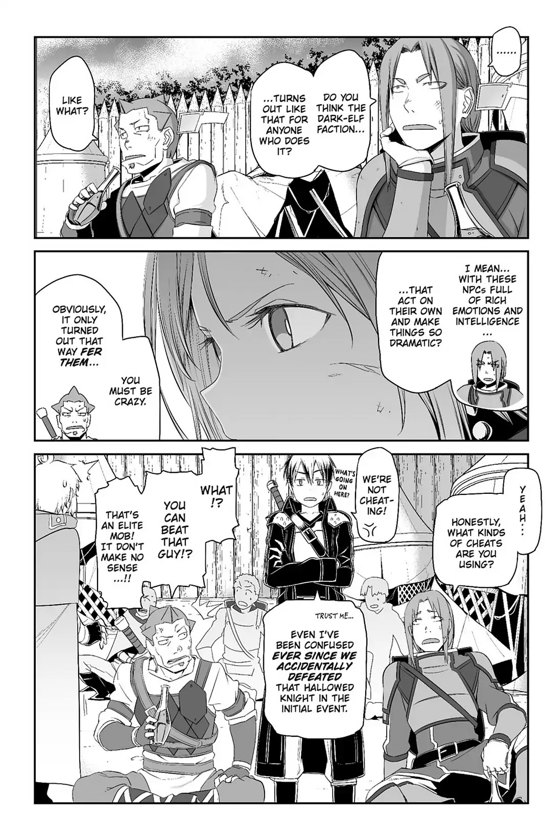 Sword Art Online - Progressive Chapter 43 page 4 - Chapter 43: Vol.7 #043 Parting [END]