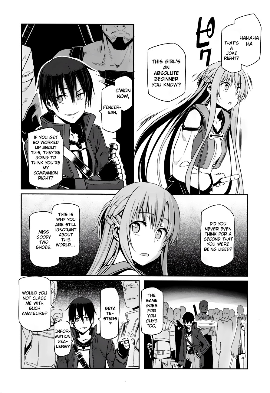 Sword Art Online - Progressive Chapter 7 page 23 - Chapter 7: Beater