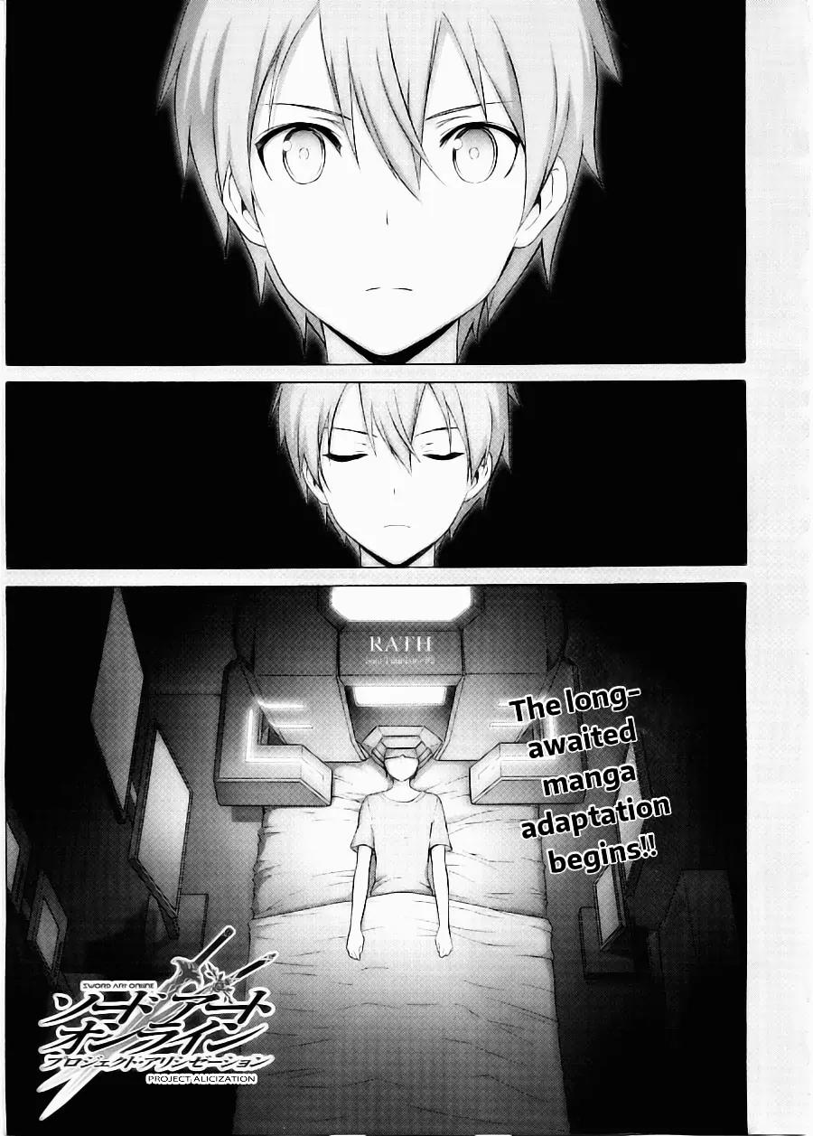 Sword Art Online - Project Alicization Chapter 1 page 1 - Chapter 1