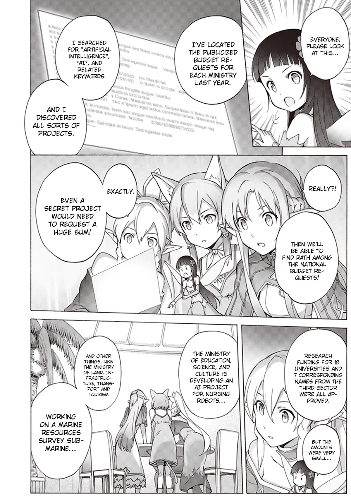 Sword Art Online - Project Alicization Chapter 12 page 22 - Chapter 12: Chapter.012