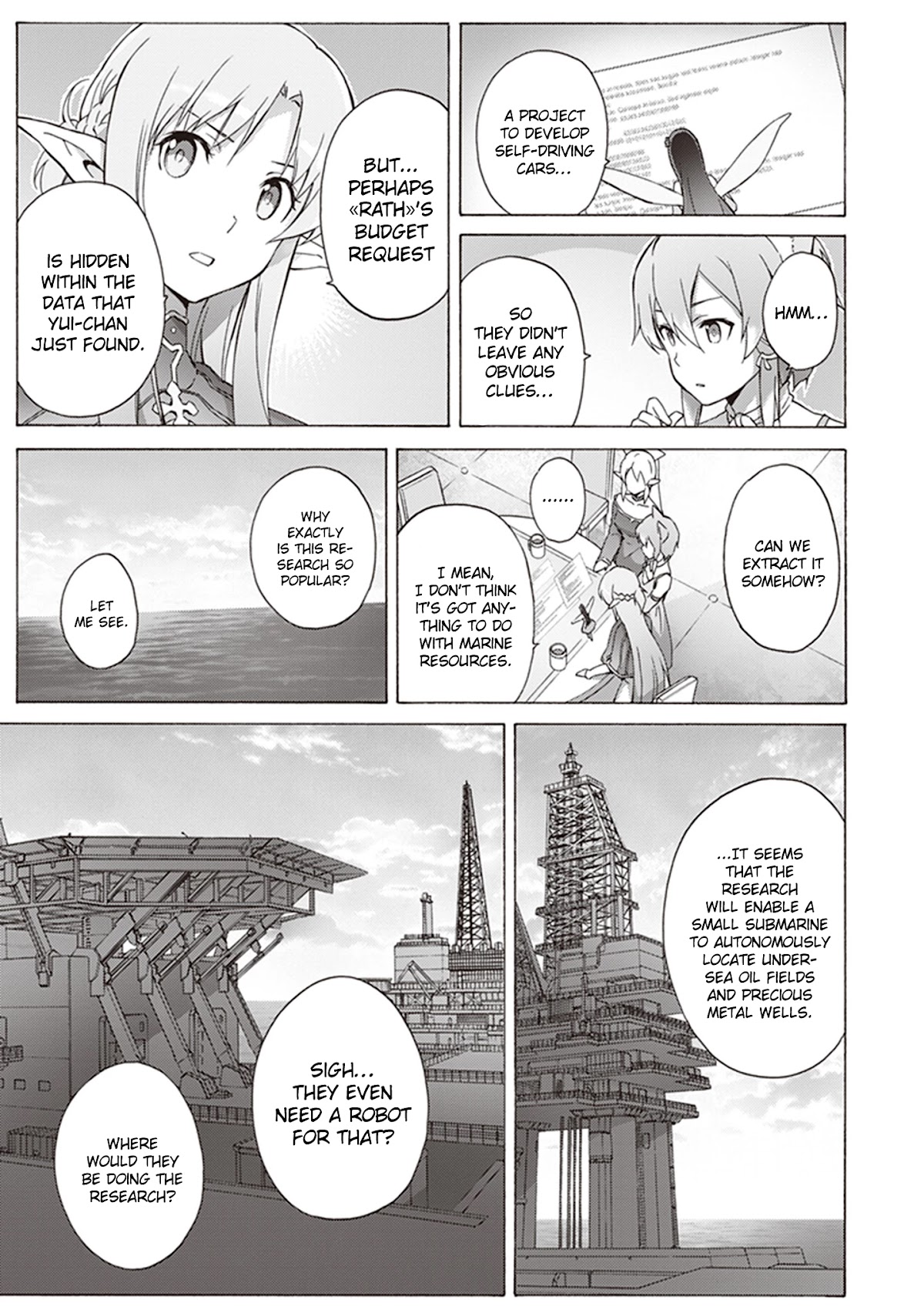 Sword Art Online - Project Alicization Chapter 12 page 23 - Chapter 12: Chapter.012