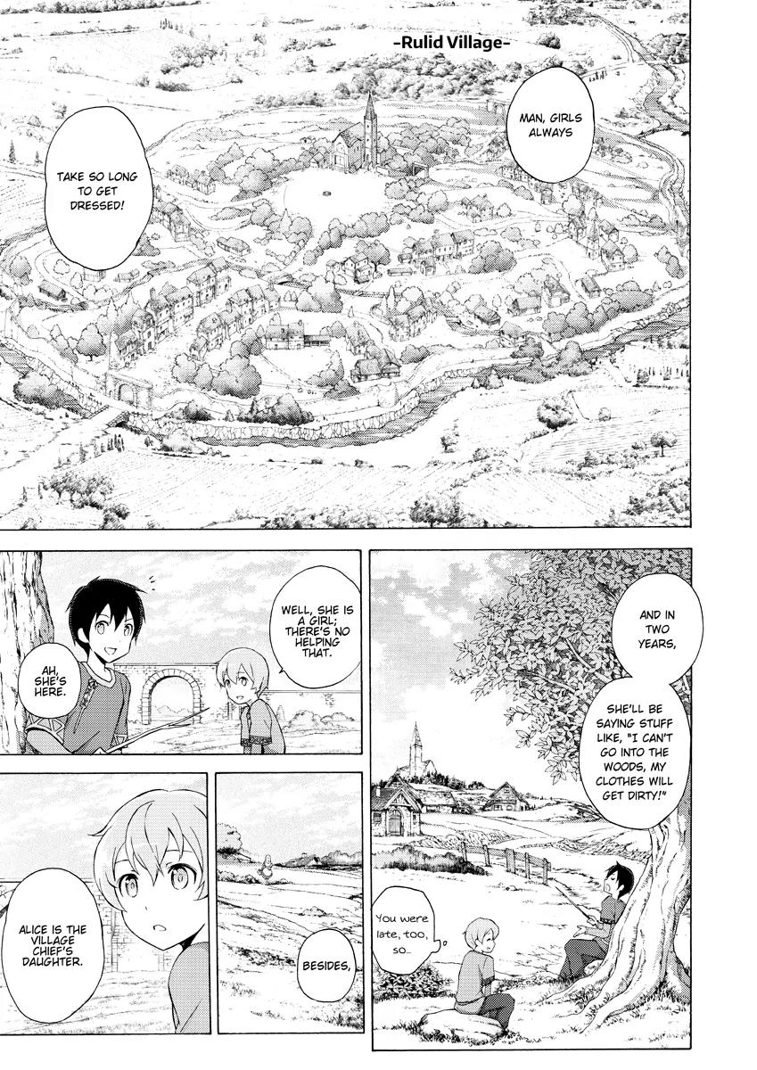 Sword Art Online - Project Alicization Chapter 2 page 3 - Chapter 2