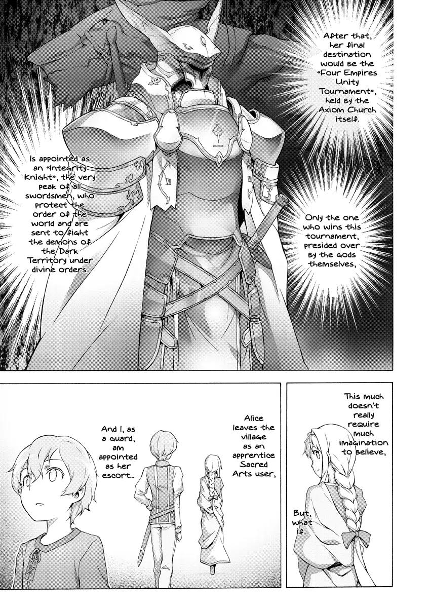 Sword Art Online - Project Alicization Chapter 2 page 7 - Chapter 2