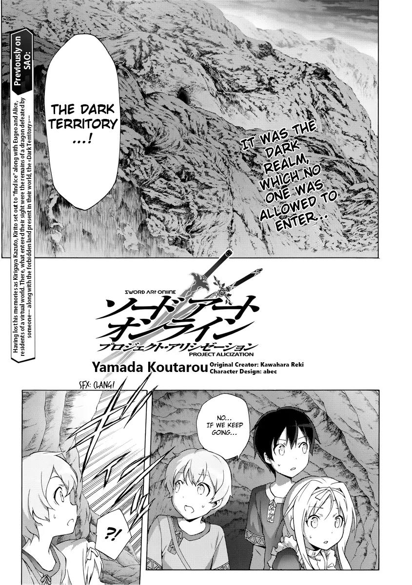 Sword Art Online - Project Alicization Chapter 3 page 1 - Chapter 3