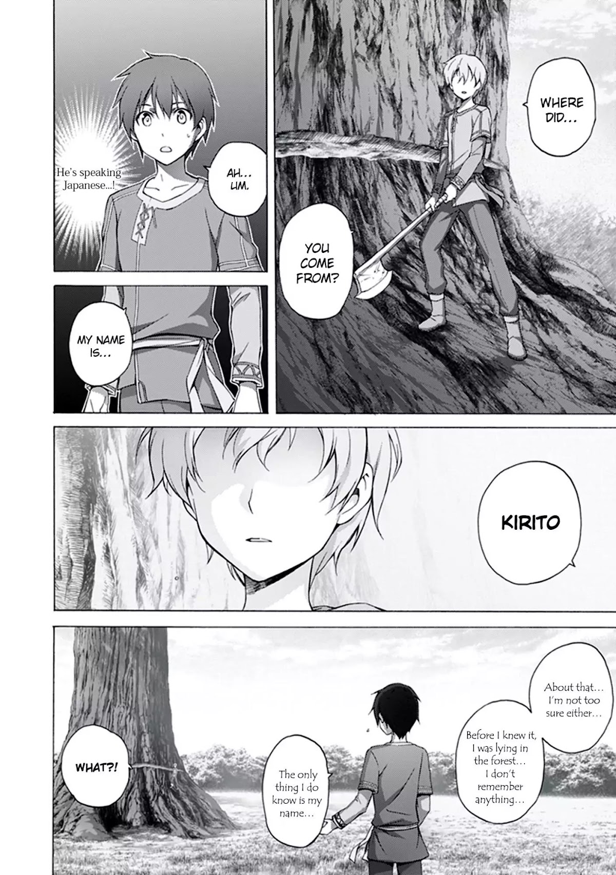 Sword Art Online - Project Alicization Chapter 7 page 9 - Chapter 7