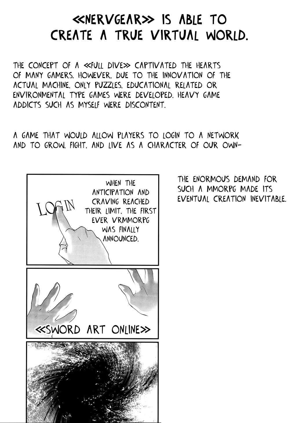 Sword Art Online Chapter 1 page 18 - Chapter 1: Stage.001