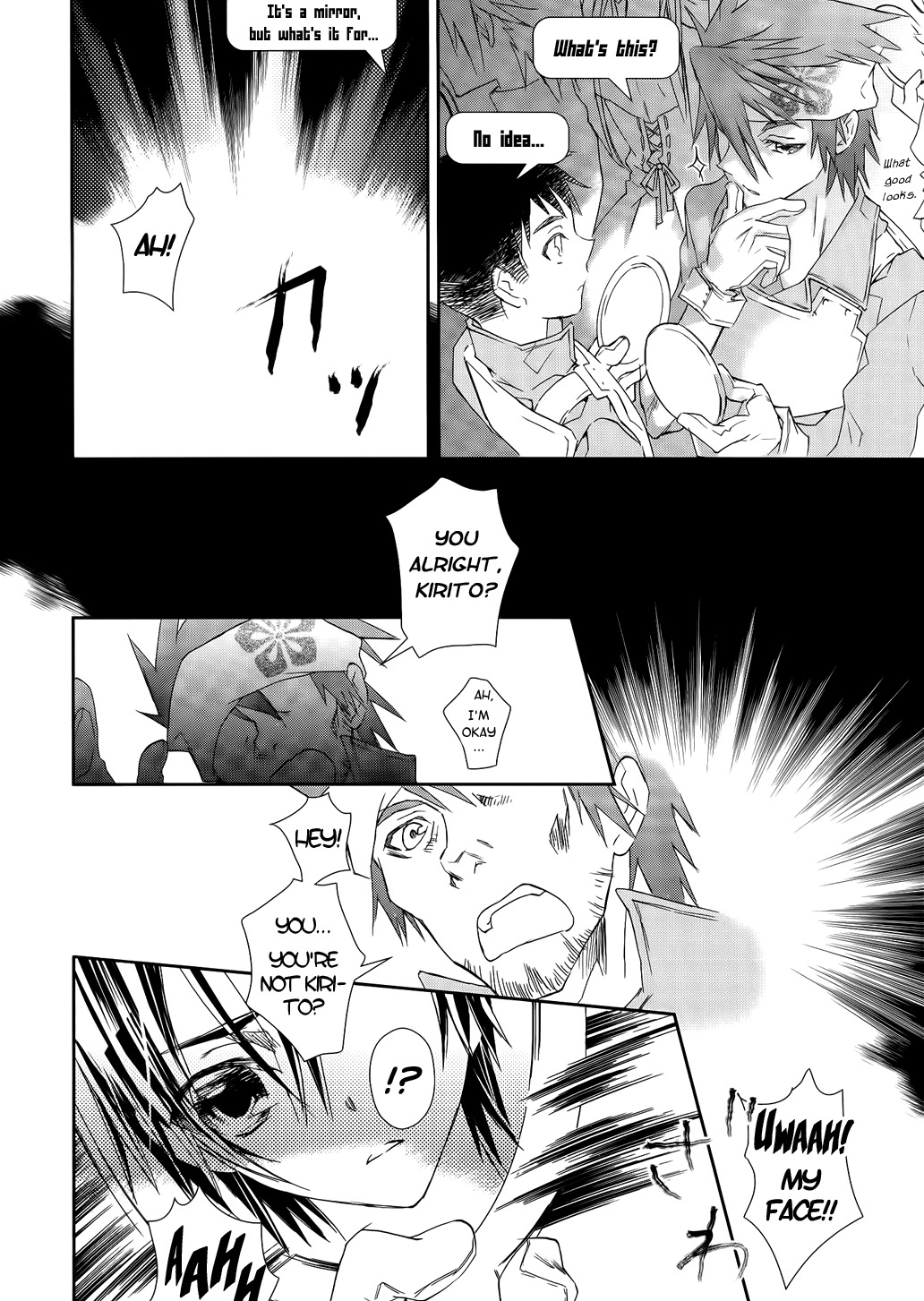 Sword Art Online Chapter 1 page 27 - Chapter 1: Stage.001