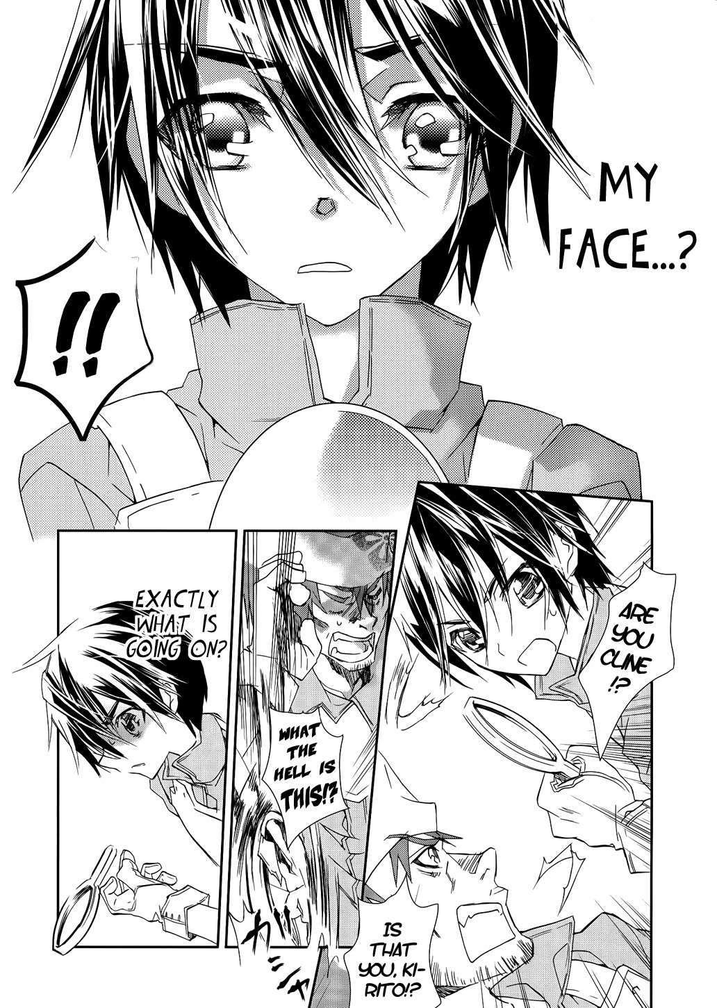 Sword Art Online Chapter 1 page 28 - Chapter 1: Stage.001