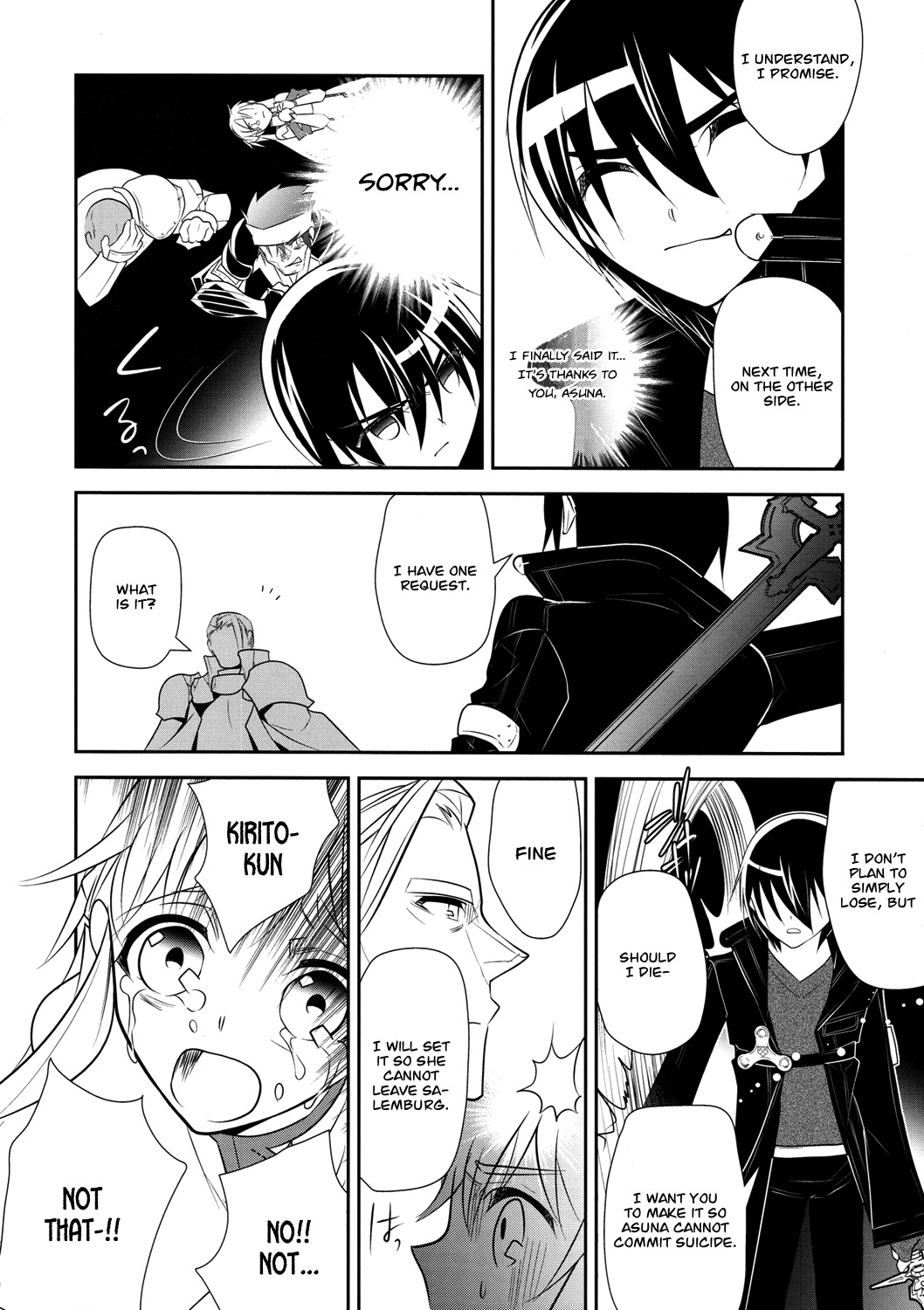 Sword Art Online Chapter 10 page 22 - Chapter 10: Stage.010