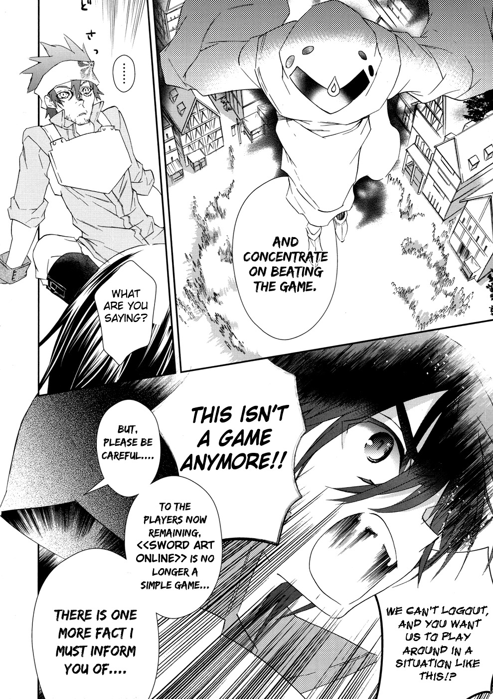 Sword Art Online Chapter 2 page 10 - Chapter 2: Stage.002