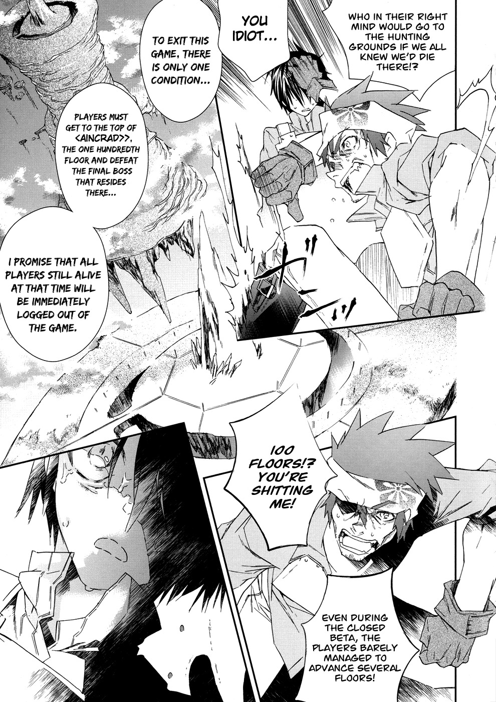 Sword Art Online Chapter 2 page 13 - Chapter 2: Stage.002