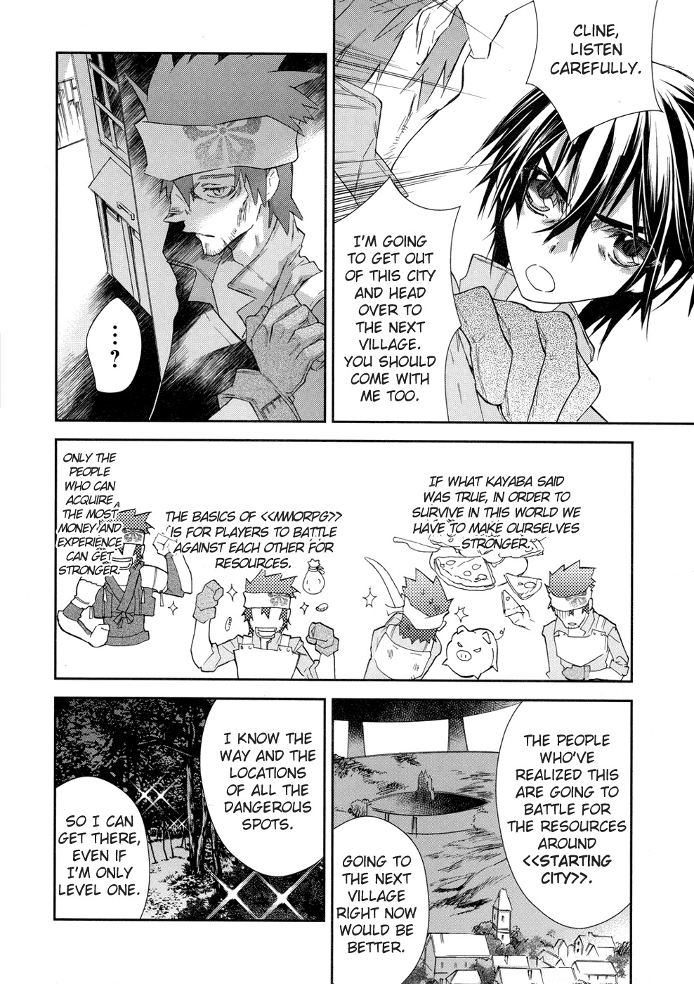 Sword Art Online Chapter 2 page 20 - Chapter 2: Stage.002