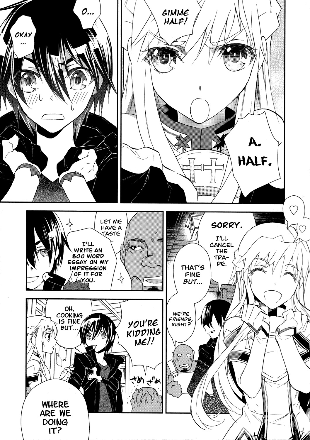 Sword Art Online Chapter 3 page 11 - Chapter 3: Stage.003